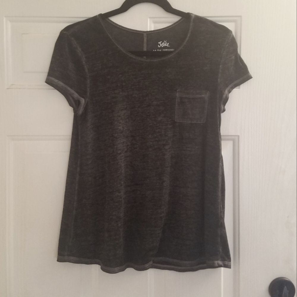 Justice T Shirt Size 14/16